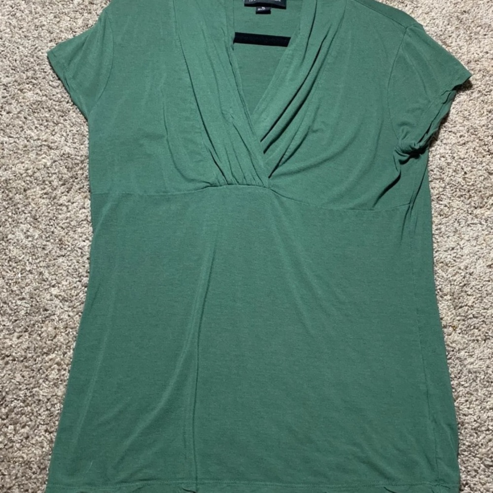 Olive Women’s Short Sleeve Blouse - Picture 1 of 3
